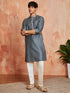Men's Steel Silk Blend Kurta